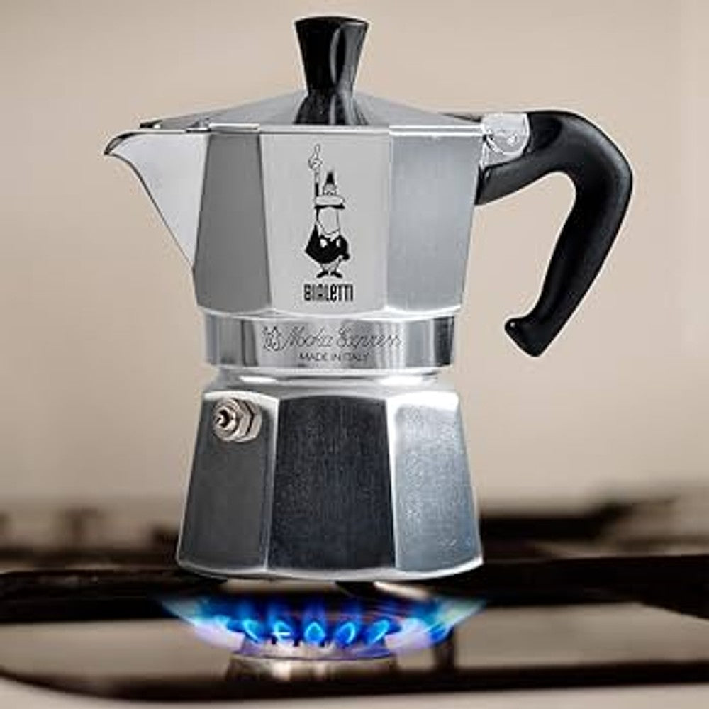 Cafeteira Bialetti Nuova Moka Express 6 Xícaras 270ml Alumínio