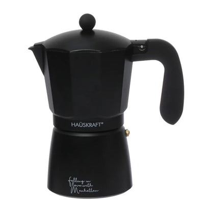 Cafeteira Italiana Hauskraft Manhattan Preta 450ml 9 Xícaras
