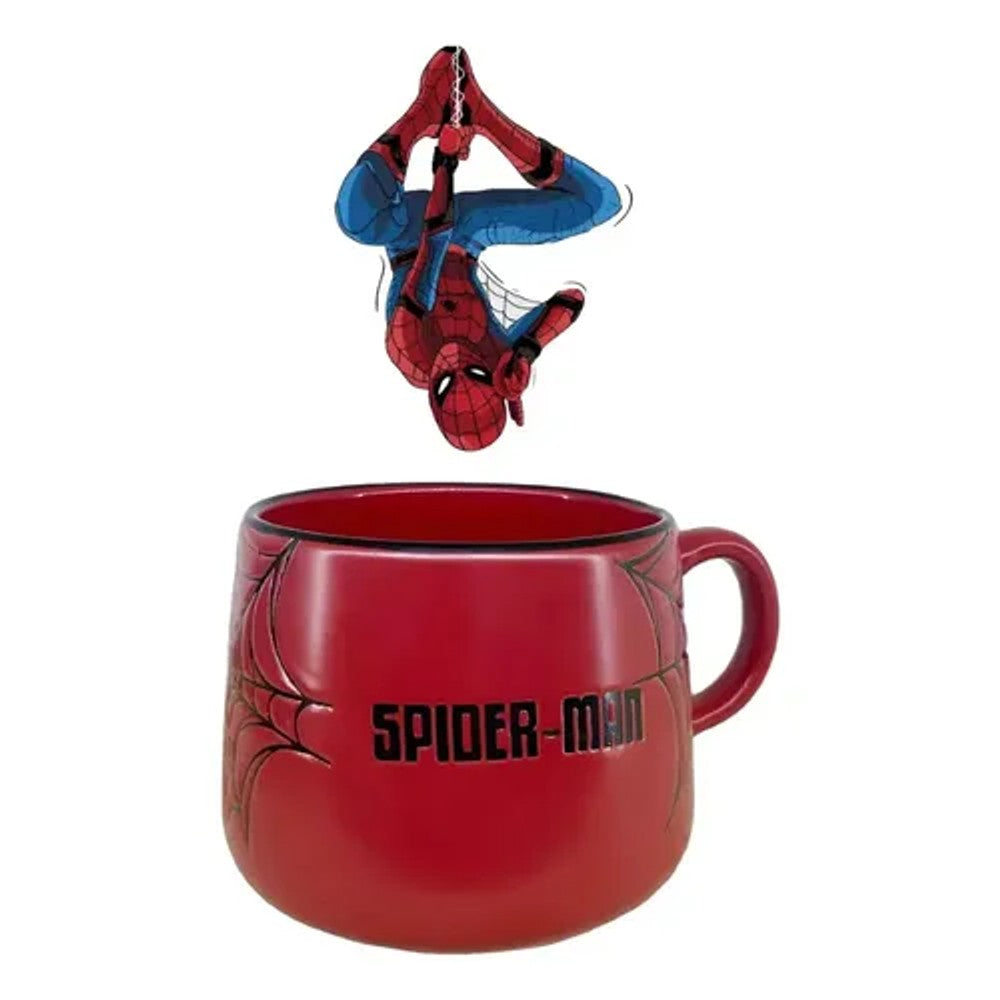 Caneca Moma Homem-Aranha Marvel 500ml Cerâmica Zona Criativa