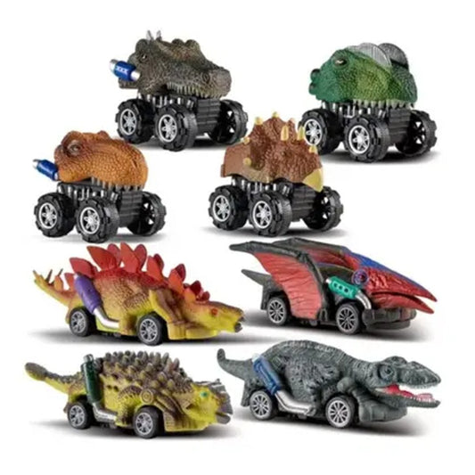 Carrinho de Brinquedo Dinossauro Construtor com Fricção Etitoys
