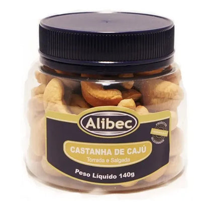 Castanha de Caju Torrada e Salgada Alibec 140g