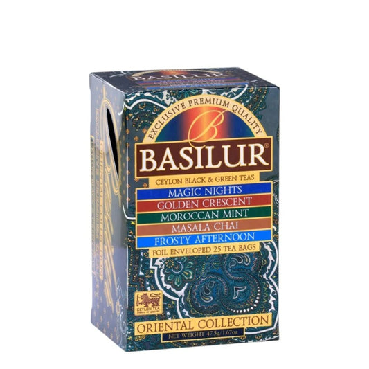 Chá Basilur Oriental Collections Sortido 25 Sachês 47,5g