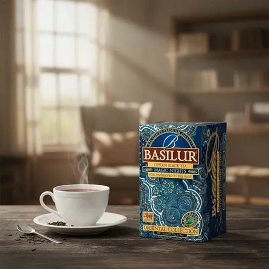 Chá Basilur Oriental Collections Sortido 25 Sachês 47,5g