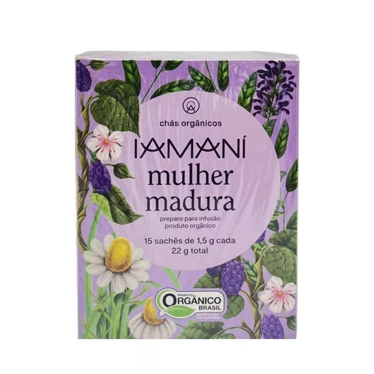 Chá Orgânico Mulher Madura 22g Iamani