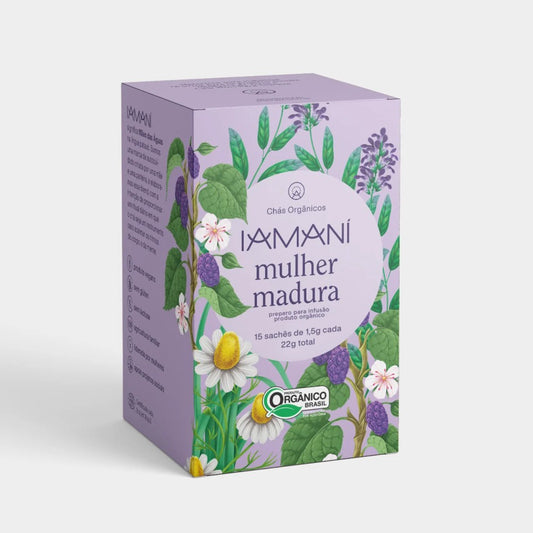 Chá Orgânico Mulher Madura 22g Iamani