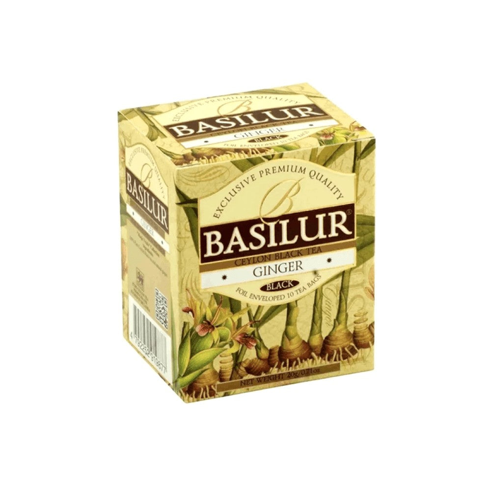 Chá Preto Basilur Magic Ginger com Gengibre 10 Sachês 20g