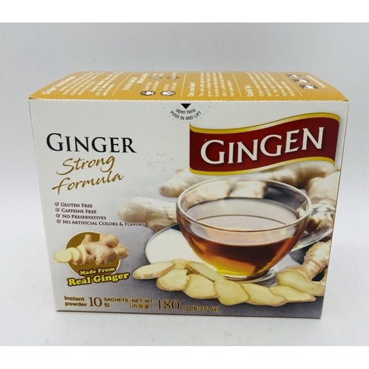 Chá de Gengibre Instantâneo Gingen Strong Formula 180g