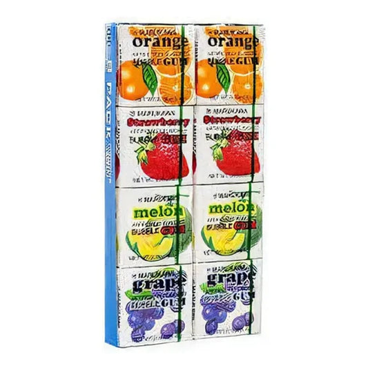 Chiclete Marukawa Mix de Frutas Japonês Pack com 8 Unidades 43,2g