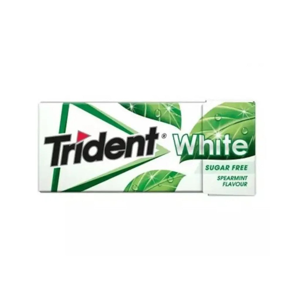 Chiclete Trident White Spearmint Sem Açúcar 14g