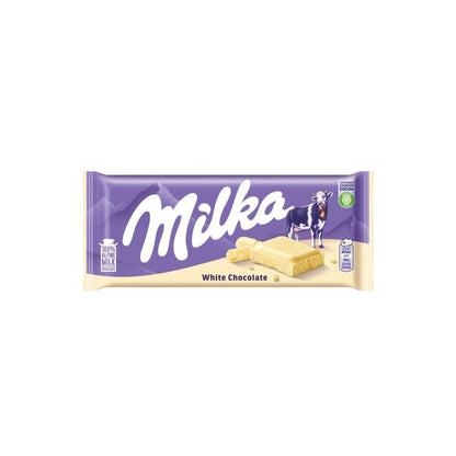Chocolate Branco Milka Barra 100g