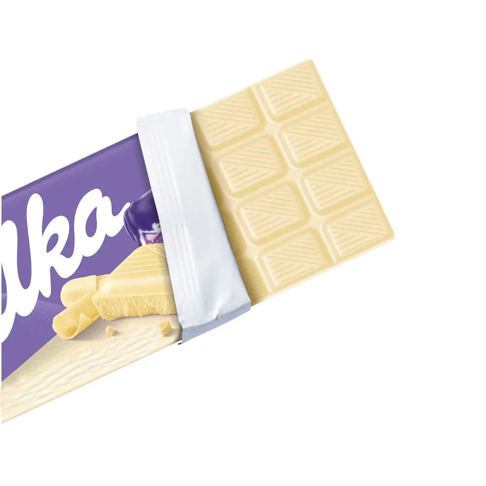 Chocolate Branco Milka Barra 100g