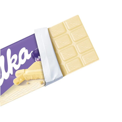 Chocolate Branco Milka Barra 100g