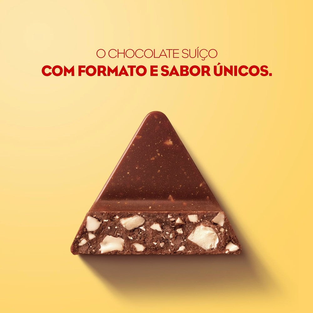 Chocolate ao Leite Toblerone com Mel e Nougat de Amêndoas 100g