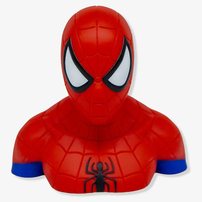 Cofre Spider-Man 3D Zona Criativa Vinil Vermelho 17x18cm