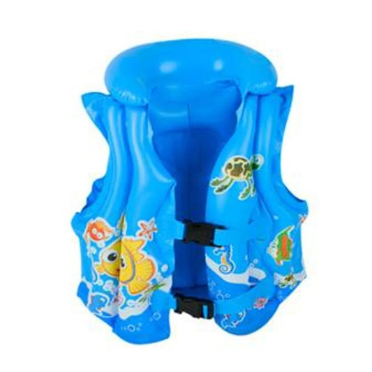 Colete Infantil Fundo do Mar 40cm Etitoys para Piscina e Praia