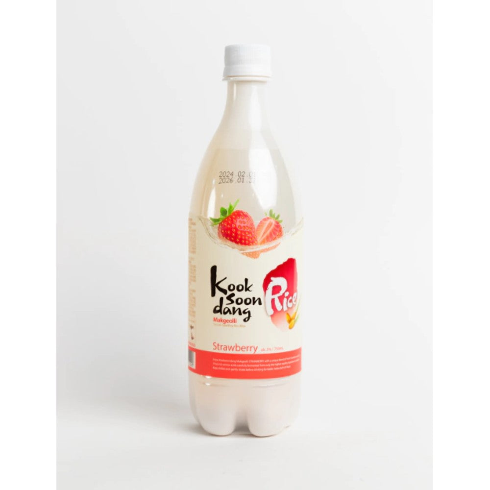 Coquetel Alcoólico Bokbunja Kook Soon Dang Framboesa Coreana 375ml