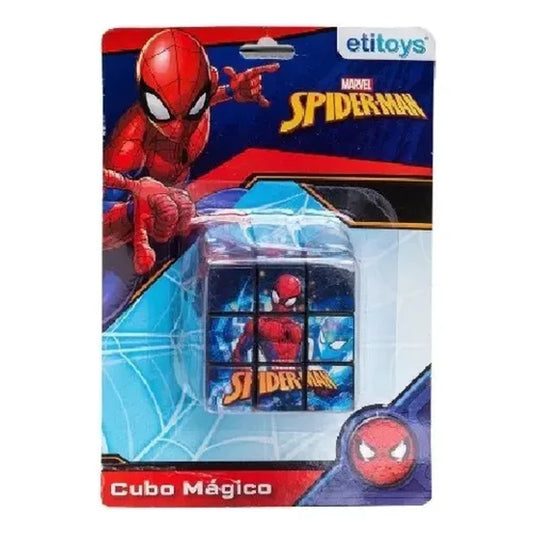Cubo Mágico Homem Aranha Marvel Etitoys 54mm Brinquedo Infantil
