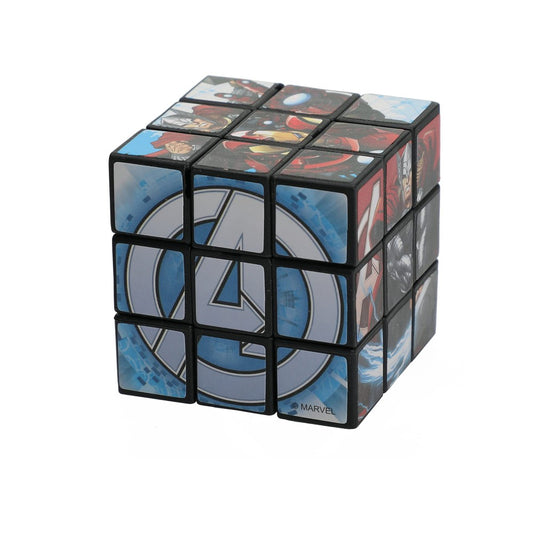 Cubo Mágico Vingadores Marvel Etitoys Brinquedo Infantil de Montar
