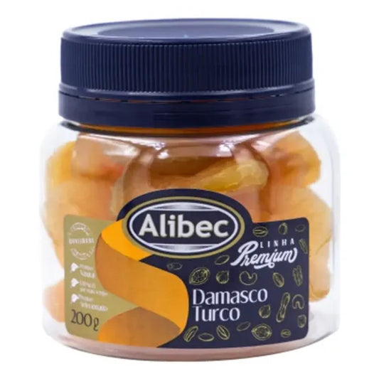 Damasco Turco Alibec 200g Fruta Desidratada Premium