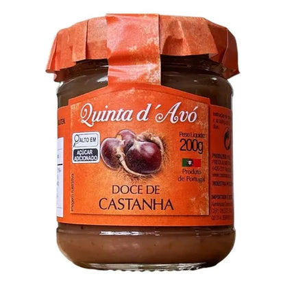 Doce de Castanha Artesanal Quinta d'Avó 200g - Origem Portugal