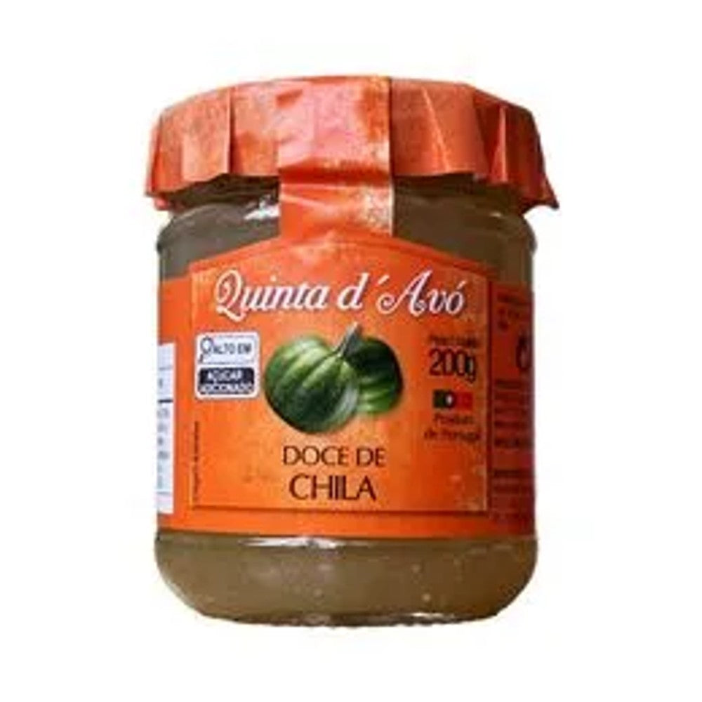 Doce de Chila Quinta d'Avó 200g - Artesanal e Sem Glúten