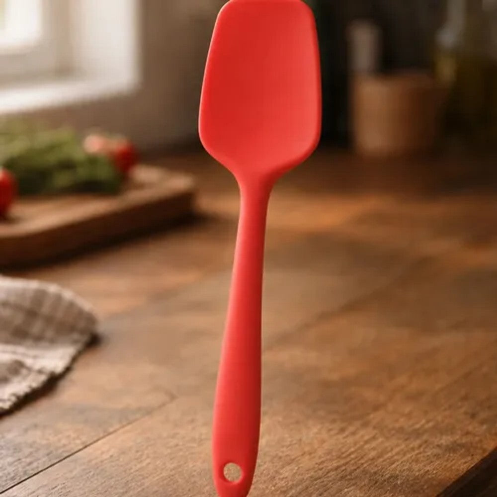 Espátula de Silicone Hauskraft Vermelha 20,5cm Flexível e Resistente