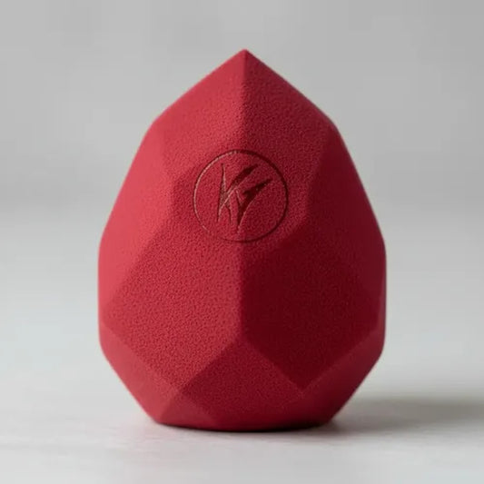 Esponja de Maquiagem Klass Vough Ruby Anatômica Edição Limitada