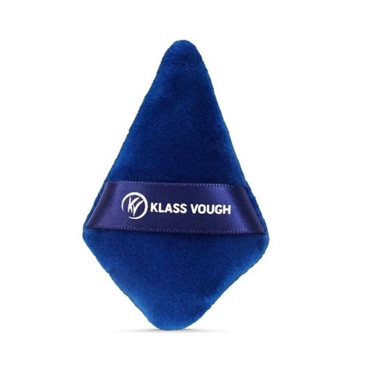 Esponja de Maquiagem Klass Vough Sapphire Edição Limitada Aveludada com Apoio para Dedos