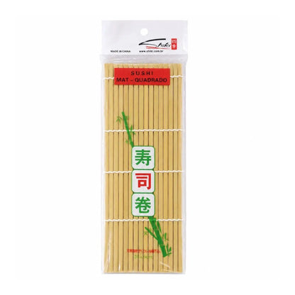 Esteira de Bambu para Sushi Shiki 24cm Quadrada