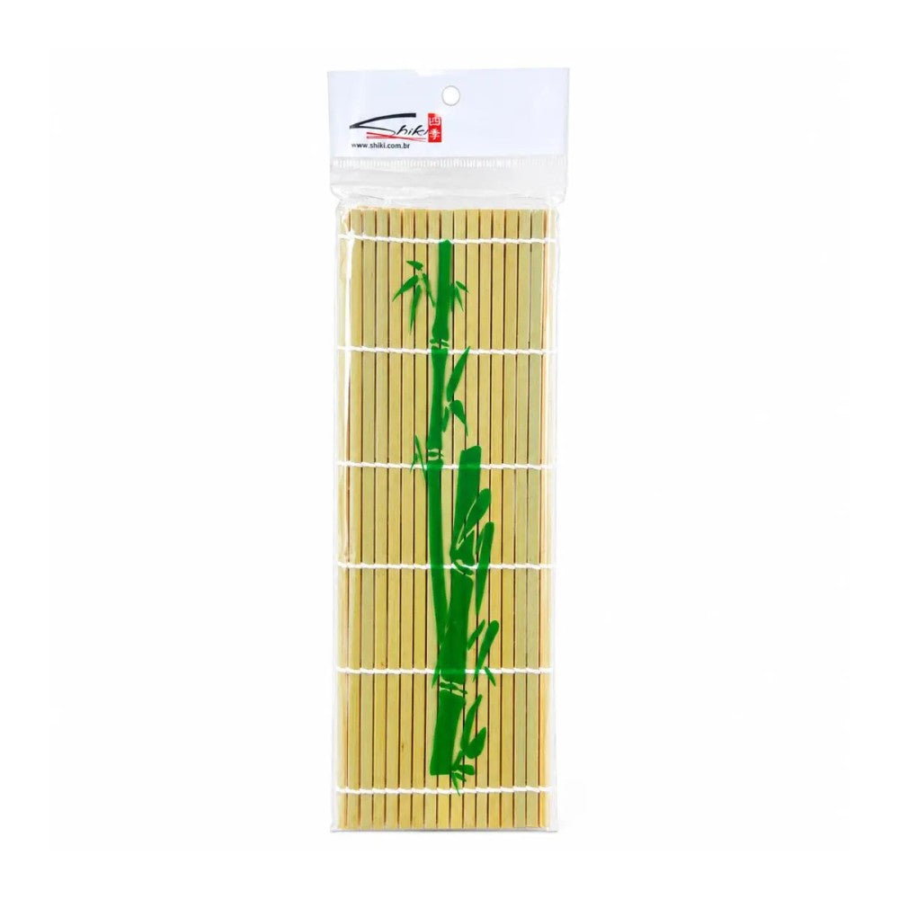Esteira para Sushi Shiki Mat de Bambu Quadrada 27x27cm