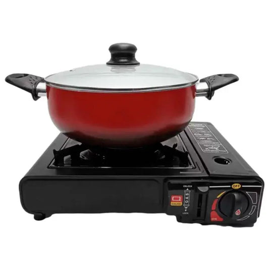 Fogão Portátil 1 Boca Cook Stone com Maleta de Transporte