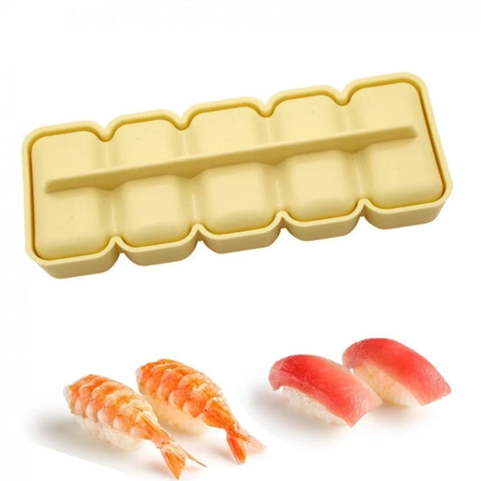 Forma para Sushi e Niguiri Arte Charao 5 Cavidades Plástico Resistente