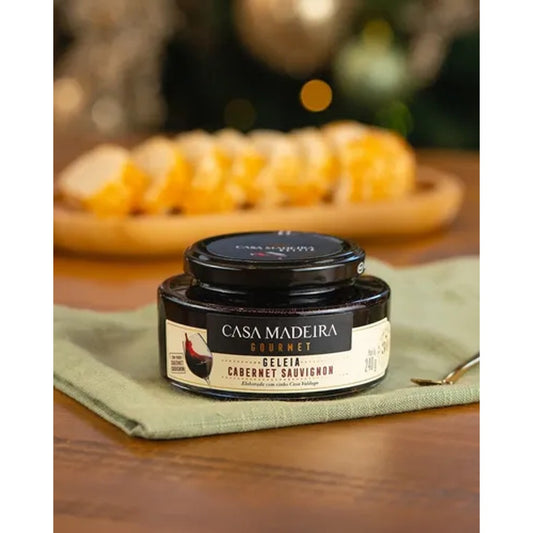 Geleia Gourmet Casa Madeira Cabernet Sauvignon 240g