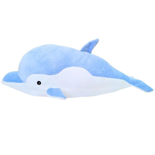 Golfinho de Pelúcia Sunn Toys 80cm Antialérgico Macio