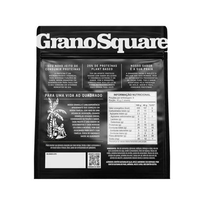 Granola Pro GranoSquare Cacau e Avelã Vegana Sem Açúcar 200g