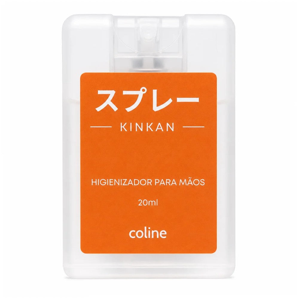 Higienizador para Mãos Coline Kinkan 20ml Vegano Secagem Rápida