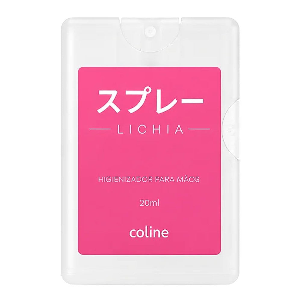 Higienizador para Mãos Coline Lichia 20ml - Proteção e Hidratação