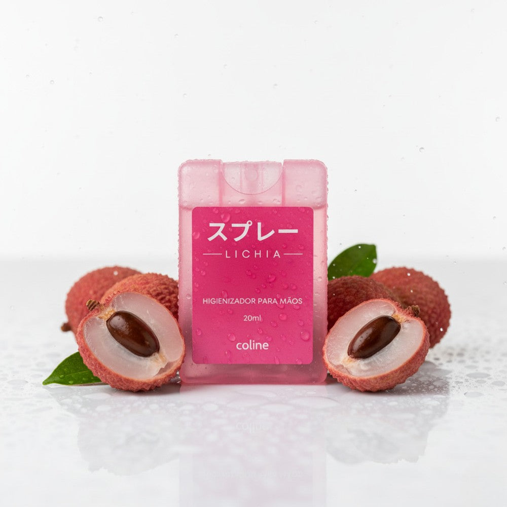 Higienizador para Mãos Coline Lichia 20ml - Proteção e Hidratação