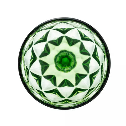 Jogo 6 Taças para Água Diamond Verde Lyor 320ml