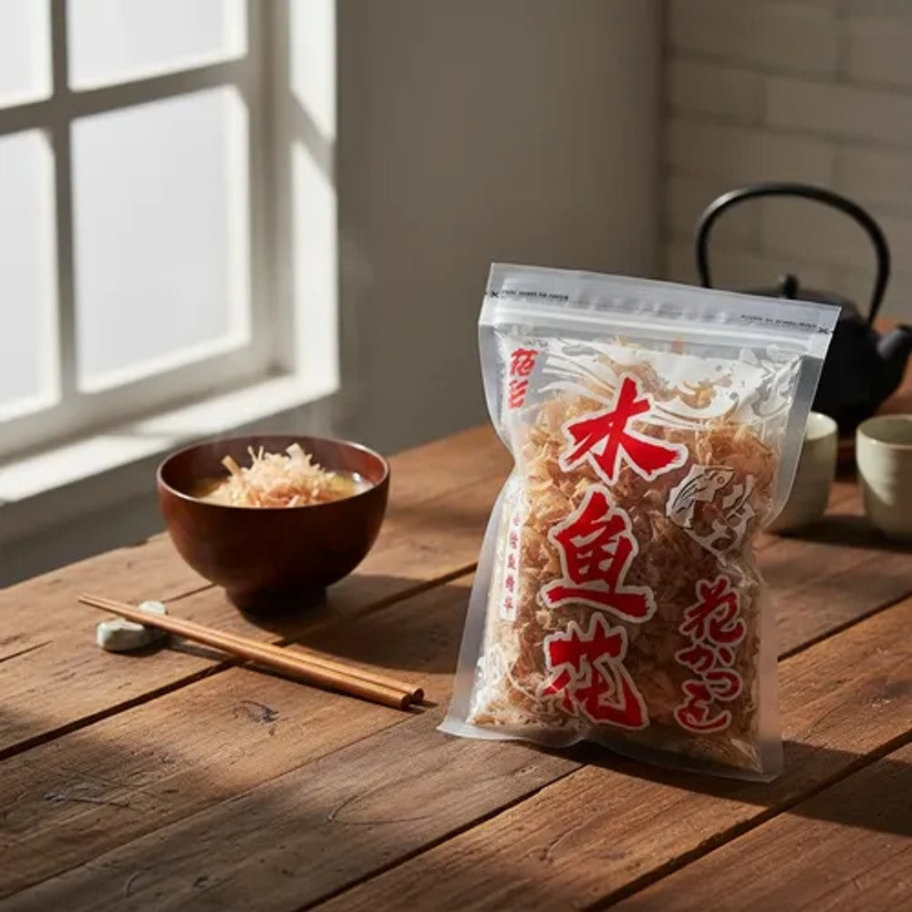 Katsuobushi Flocos de Peixe Bonito Seco Suzhou 60g