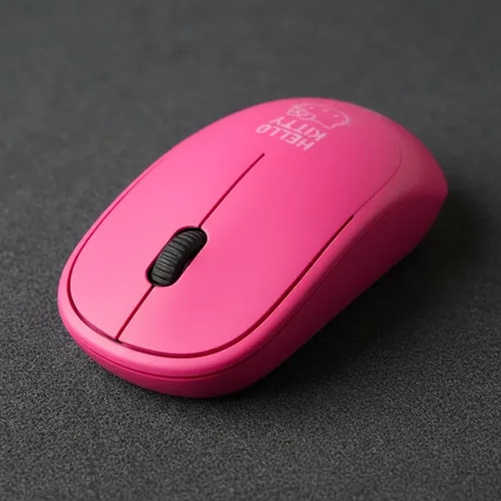 Kit Mouse e Mouse Pad Hello Kitty Letron Ergonômico