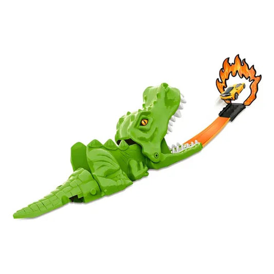 Lança Carros Dinossauro Dino Play Etitoys Brinquedo Infantil