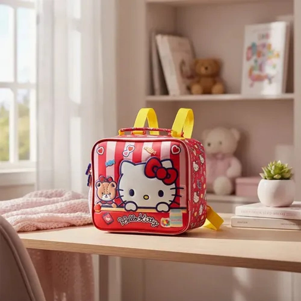 Lancheira Térmica Hello Kitty Flawless Rosa Kathavento 19cm