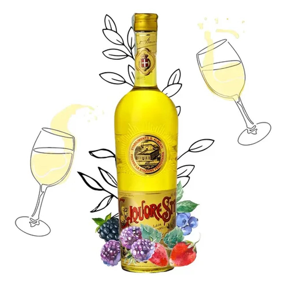Licor Fino de Ervas Strega 700ml - Original da Itália