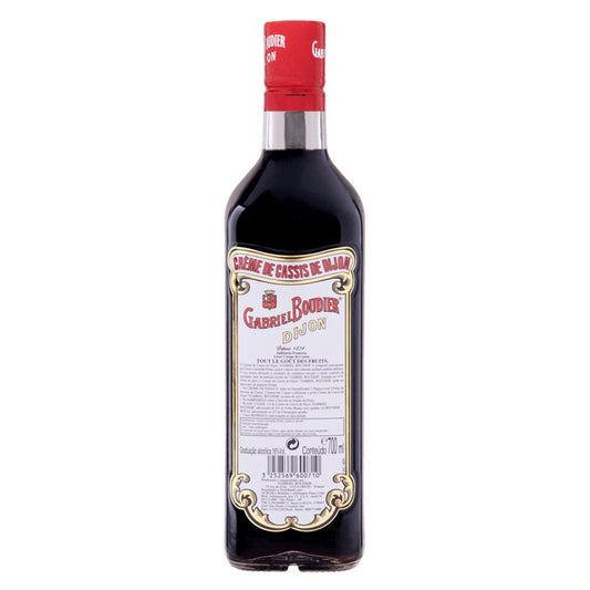 Licor de Creme de Cassis Gabriel Boudier Dijon 700ml