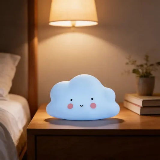 Luminária de Ambiente Infantil Nuvem Wonder Empório Daruma a Bateria