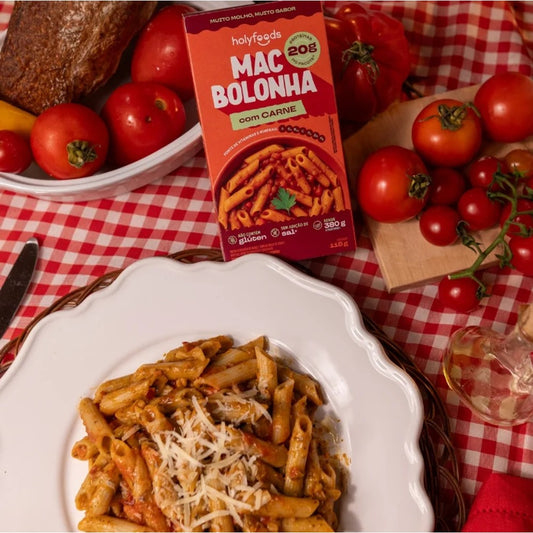 Mac Bolonha com Carne 115g HolyFoods