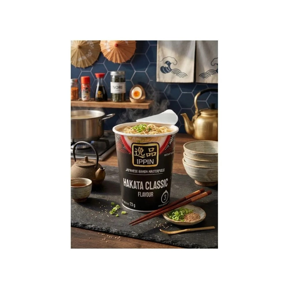 Macarrão Instantâneo Ippin Cup Hakata Classic 73g Acecook