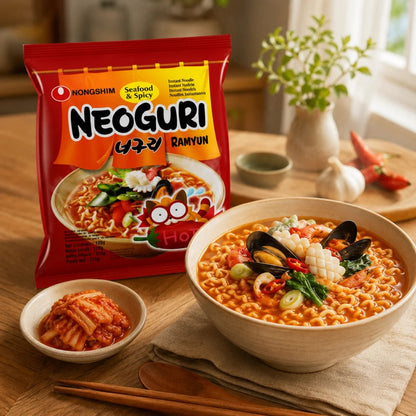 Macarrão Instantâneo Nongshim Hot Neoguri Frutos do Mar 120g