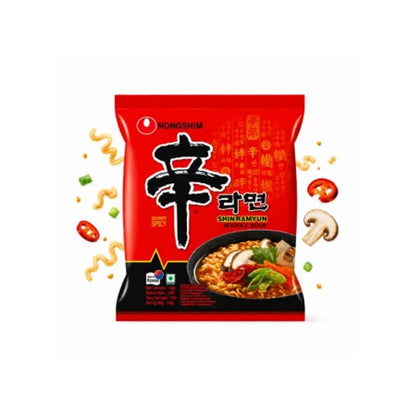 Macarrão Instantâneo Nongshim Shin Ramyun Cogumelo Picante 120g